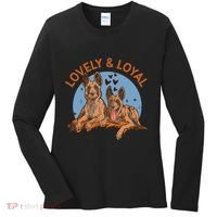 Lovely And Loyal Dog Women's Long Sleeve Shirt thumb 0