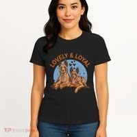 Lovely And Loyal Dog Women's T-Shirt thumb 4