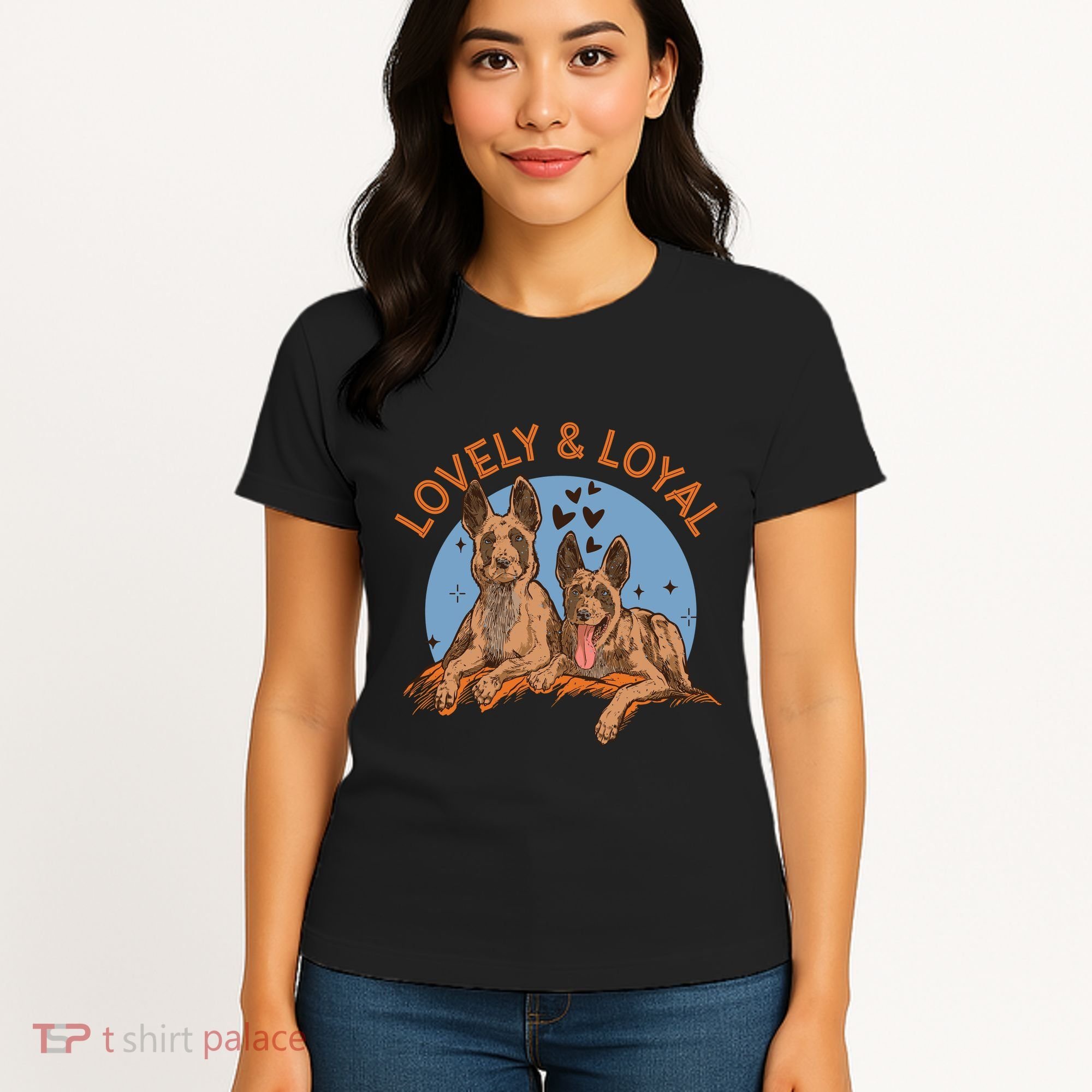 Lovely And Loyal Dog Women's T-Shirt