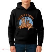 Lovely And Loyal Dog Kids Hoodie thumb 4