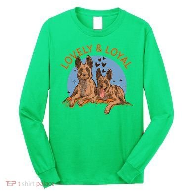 Lovely And Loyal Dog Long Sleeve Shirt