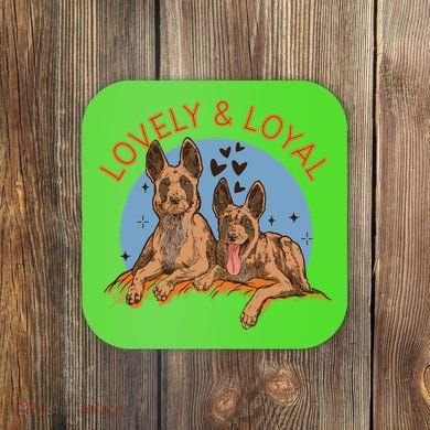 Lovely And Loyal Dog Coaster