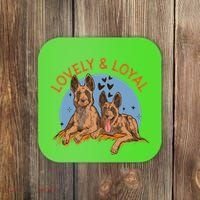 Lovely And Loyal Dog Coaster thumb 0
