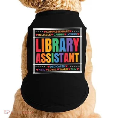 Librarian Assistant Library Doggie Tank