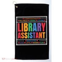 Librarian Assistant Library Golf Towel thumb 0