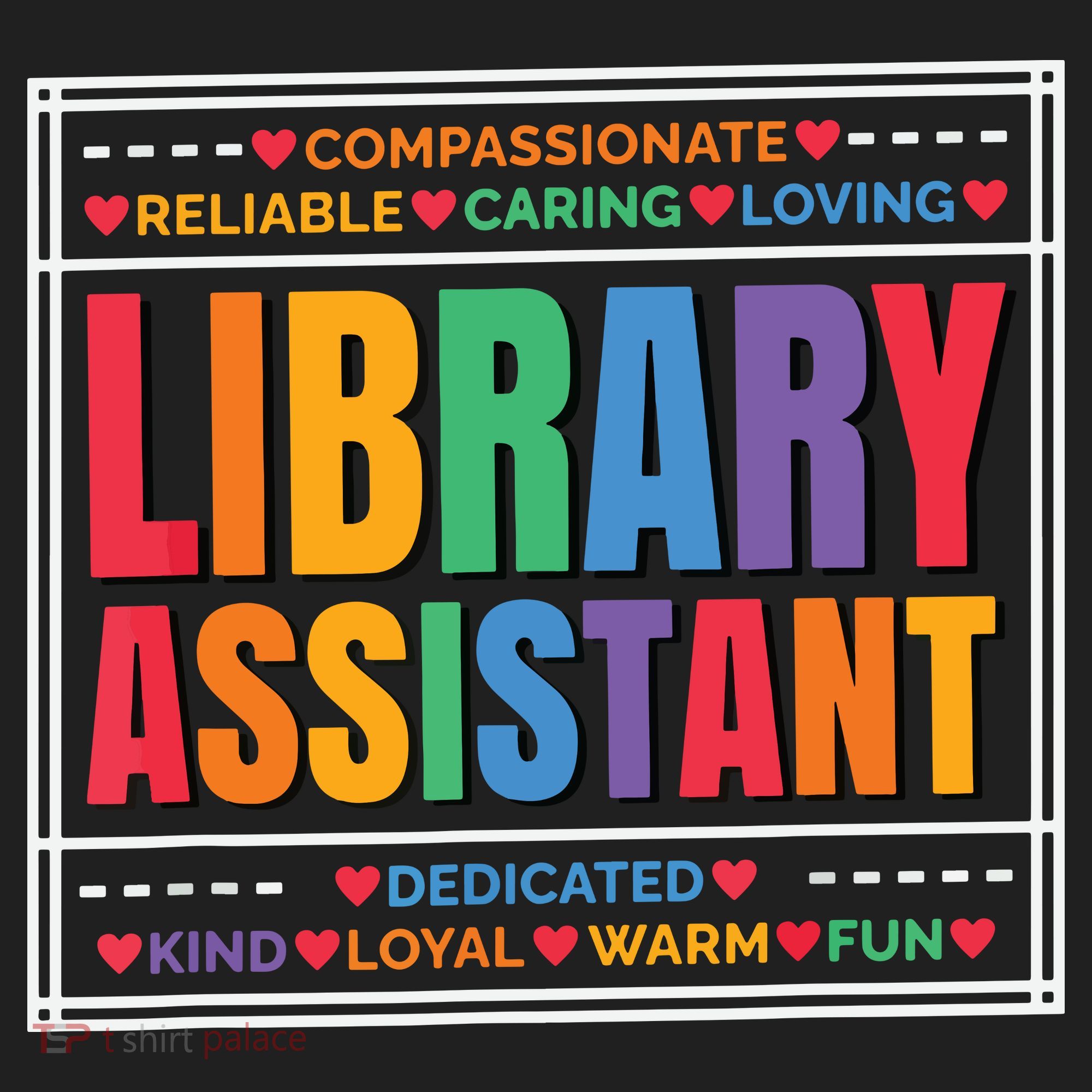 Librarian Assistant Library Golf Towel