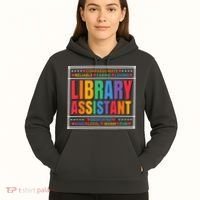 Librarian Assistant Library Hoodie thumb 5