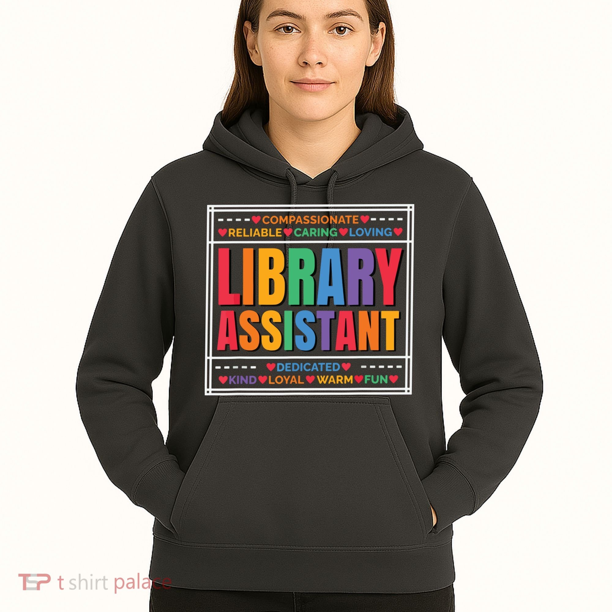 Librarian Assistant Library Hoodie