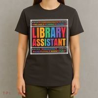 Librarian Assistant Library T-Shirt thumb 4