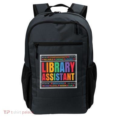 Librarian Assistant Library Backpack