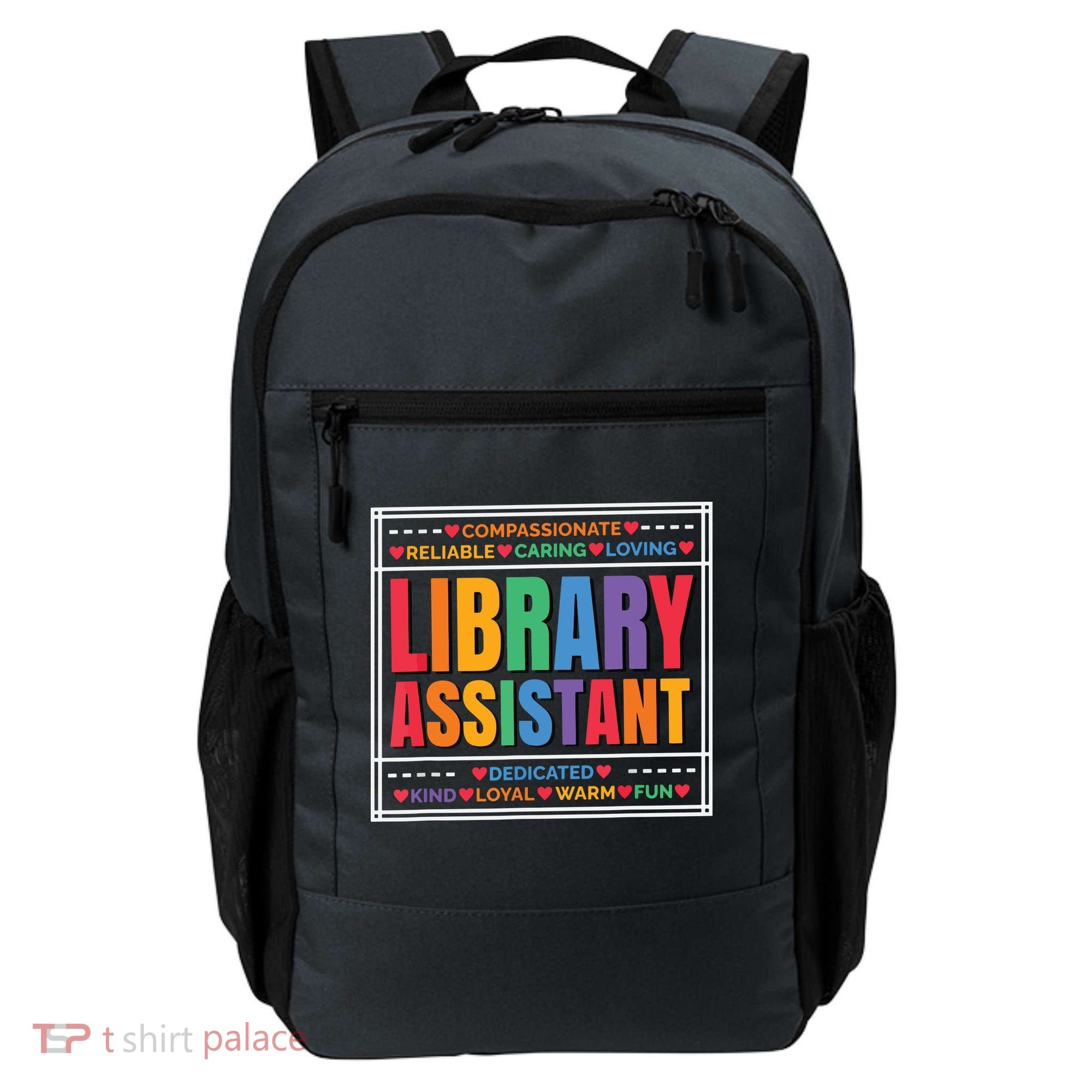 Librarian Assistant Library Backpack
