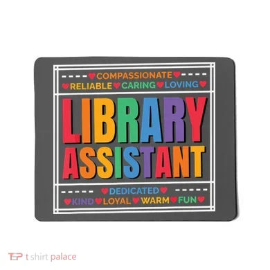 Librarian Assistant Library Mousepad