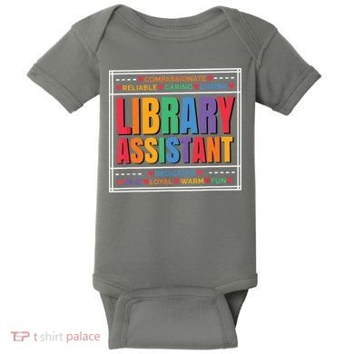 Librarian Assistant Library Baby Bodysuit