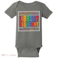 Librarian Assistant Library Baby Bodysuit thumb 0