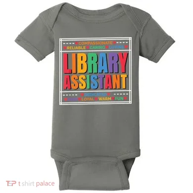 Librarian Assistant Library Baby Bodysuit