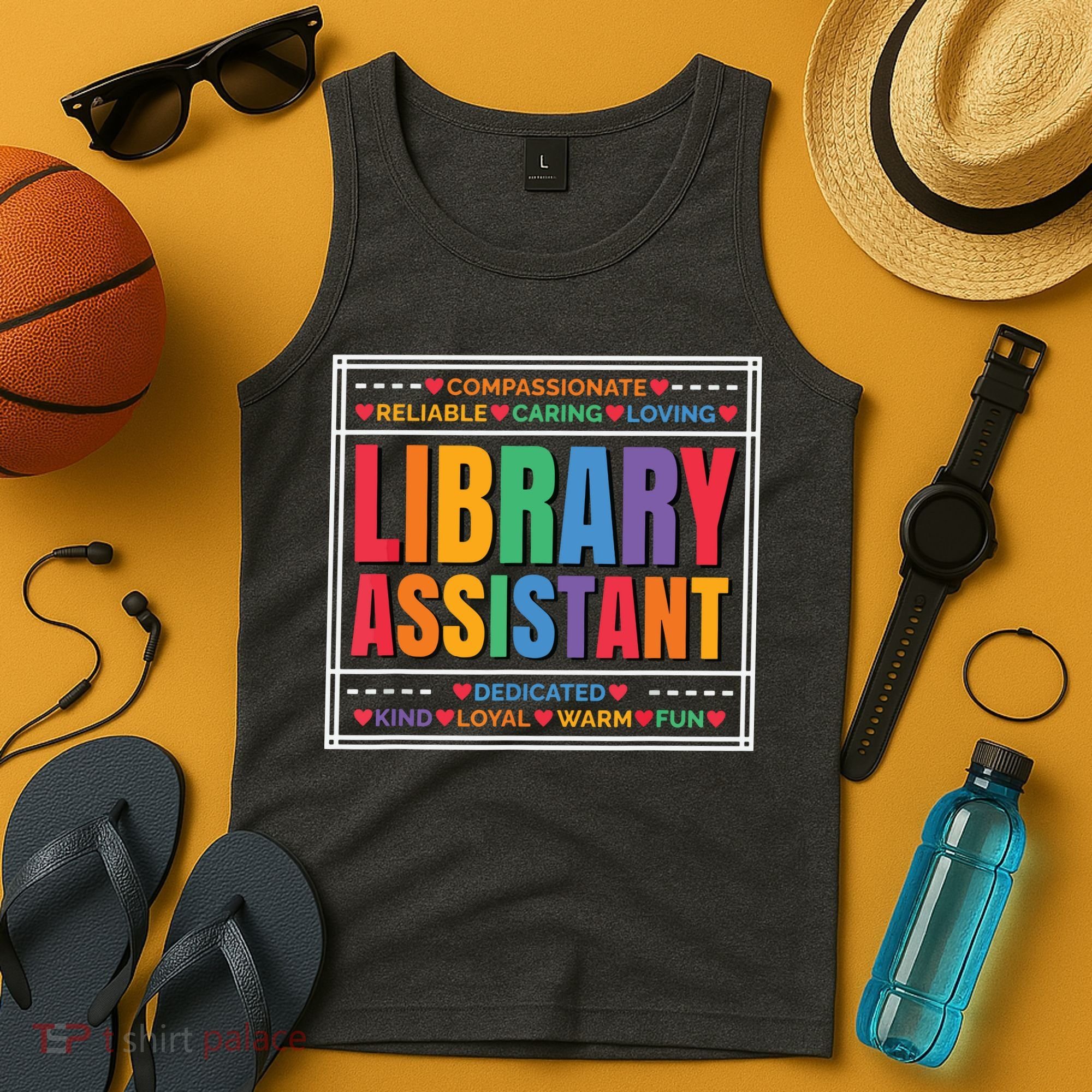 Librarian Assistant Library Tank Top