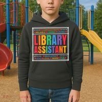 Librarian Assistant Library Kids Hoodie thumb 2
