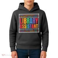 Librarian Assistant Library Kids Hoodie thumb 4
