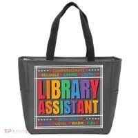 Librarian Assistant Library Tote Bag thumb 0