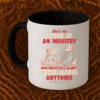 Lets All Laugh At An Industry That Never Learns Anything Coffee Mug thumb 2