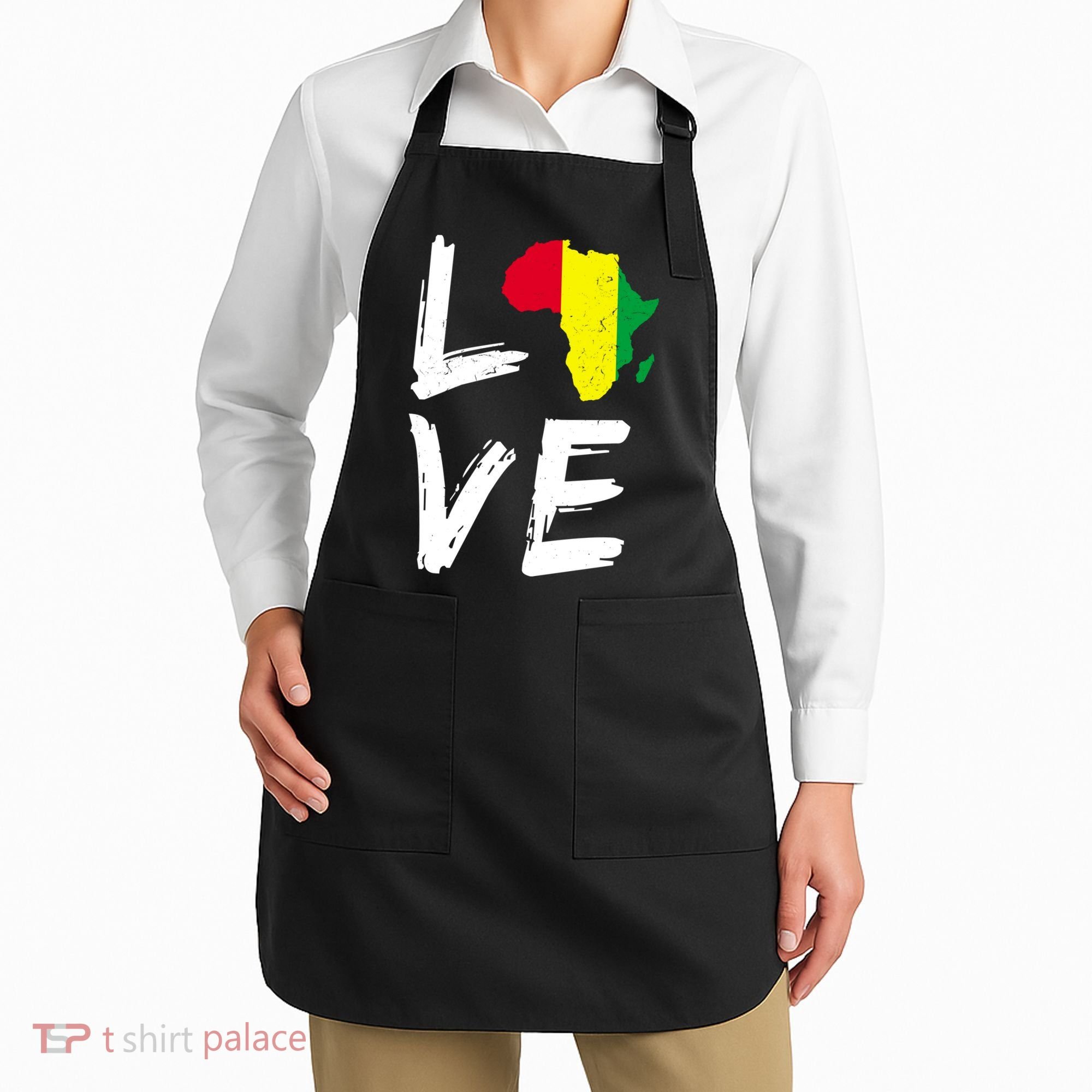 Love Africa Logo Apron