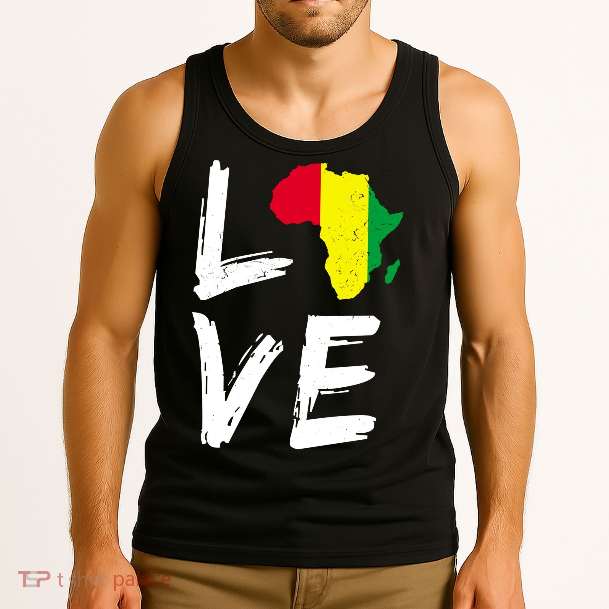Love Africa Logo Tank Top