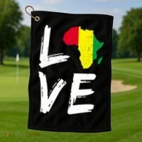 Love Africa Logo Golf Towel thumb 1