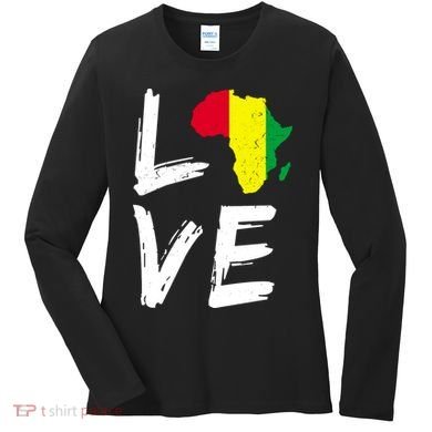 Love Africa Logo Women's Long Sleeve Shirt