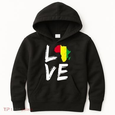 Love Africa Logo Kids Hoodie