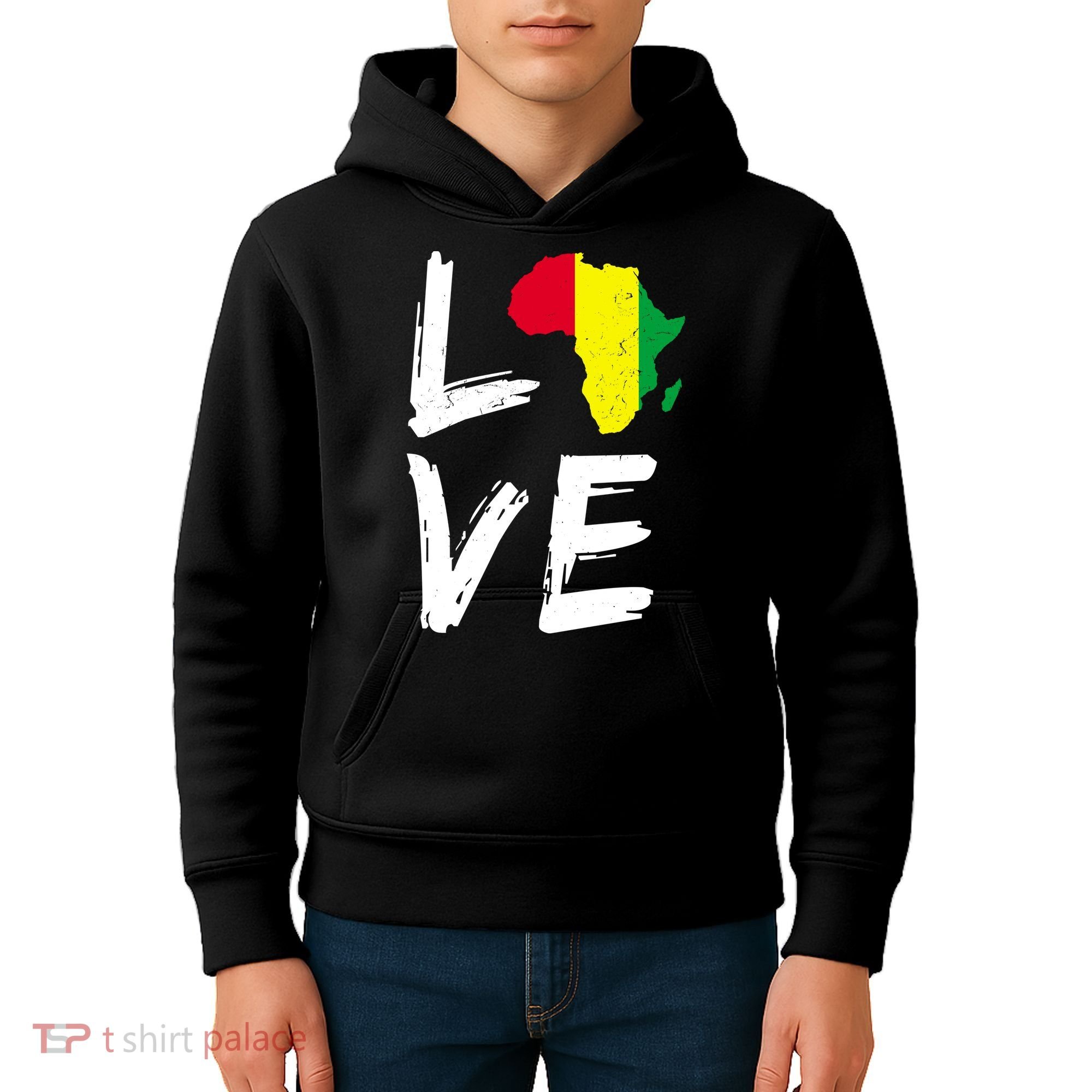 Love Africa Logo Kids Hoodie
