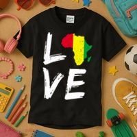 Love Africa Logo Kids T-Shirt thumb 3