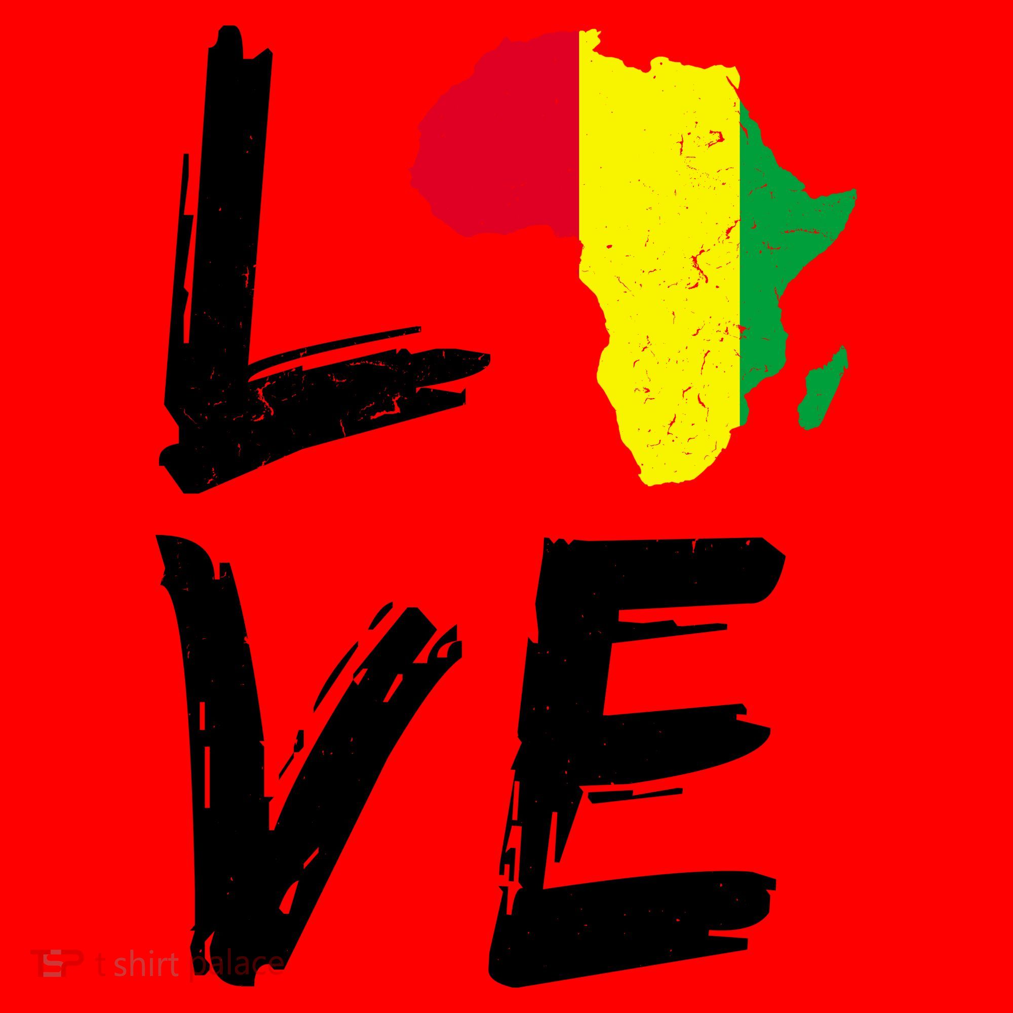 Love Africa Logo Santa Hat
