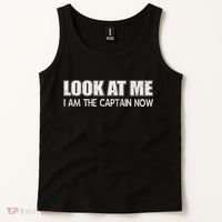Look At Me I Am The Captain Now Tank Top thumb 2