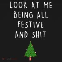 Look At Me Being All Festive And Shit Backpack thumb 2