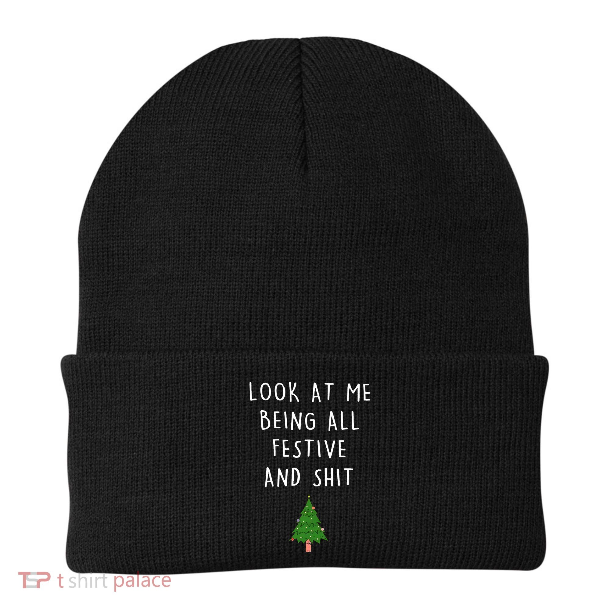 Look At Me Being All Festive And Shit Beanie