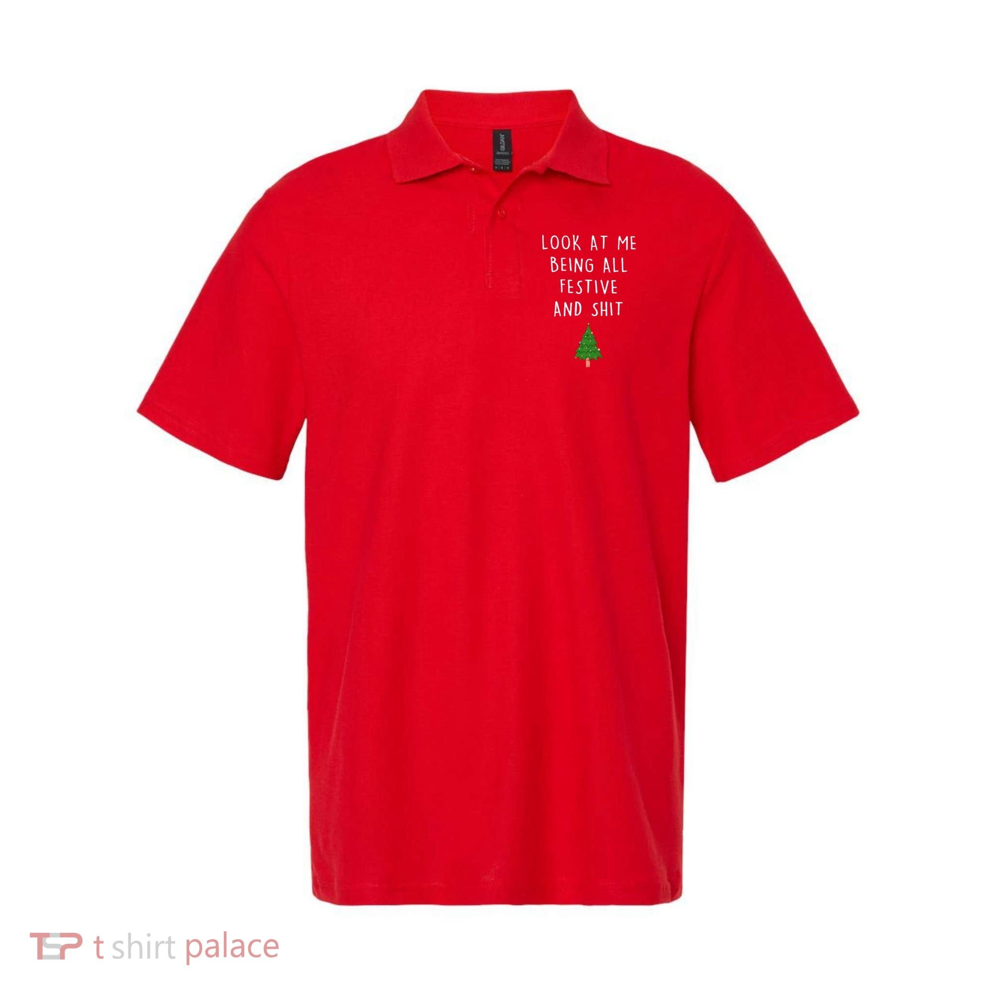 Look At Me Being All Festive And Shit Polo