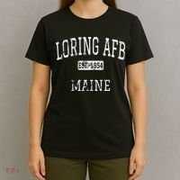 Loring Afb Maine Me Vintage T-Shirt thumb 4