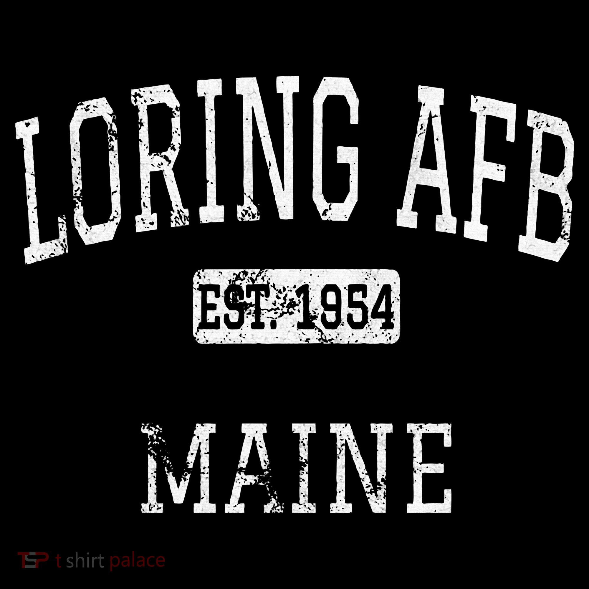 Loring Afb Maine Me Vintage T-Shirt