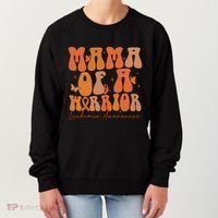 Leukemia Awareness Mama Of A Warrior Women's Sweatshirt thumb 0