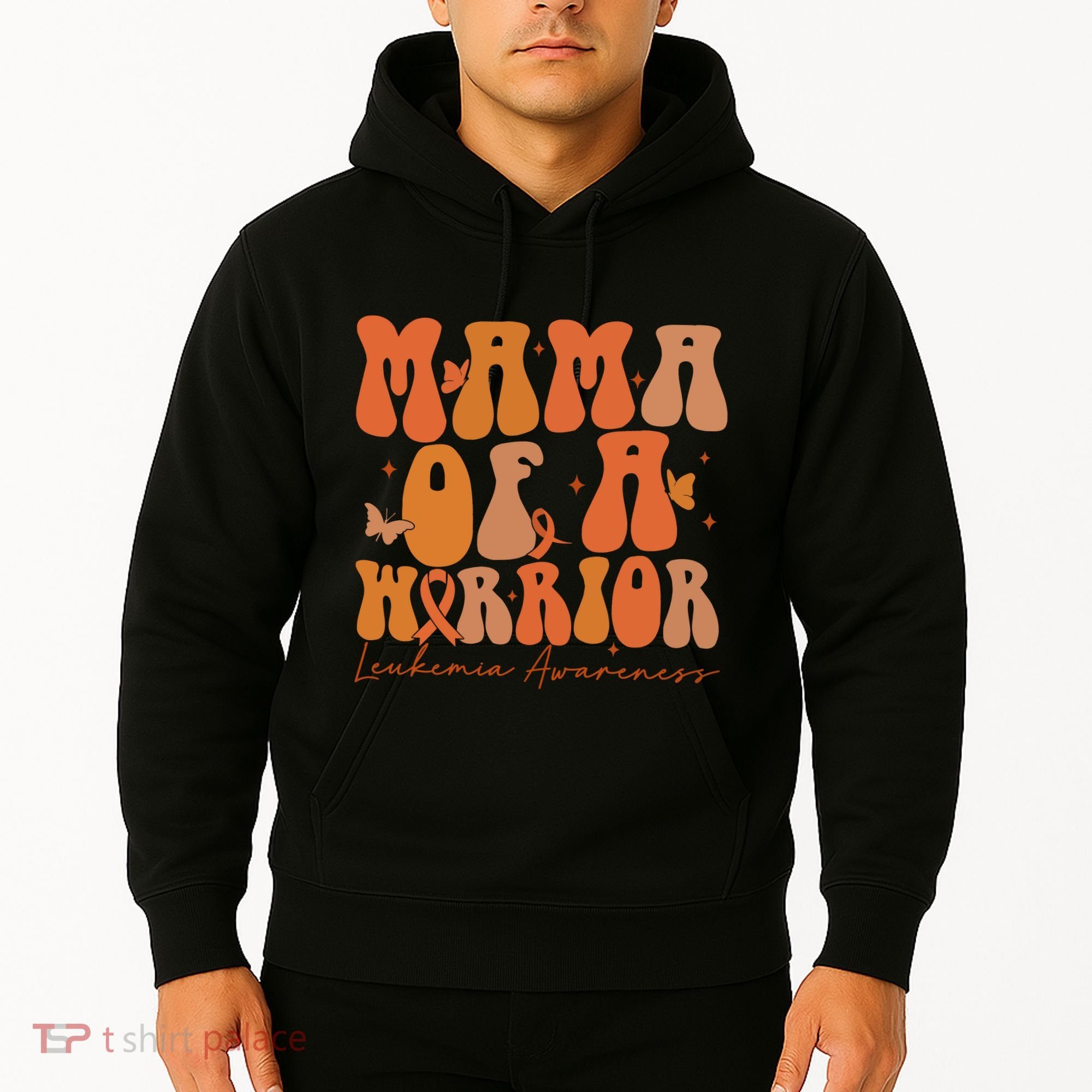 Leukemia Awareness Mama Of A Warrior Hoodie
