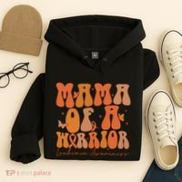 Leukemia Awareness Mama Of A Warrior Hoodie thumb 4