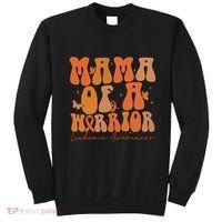 Leukemia Awareness Mama Of A Warrior Sweatshirt thumb 0