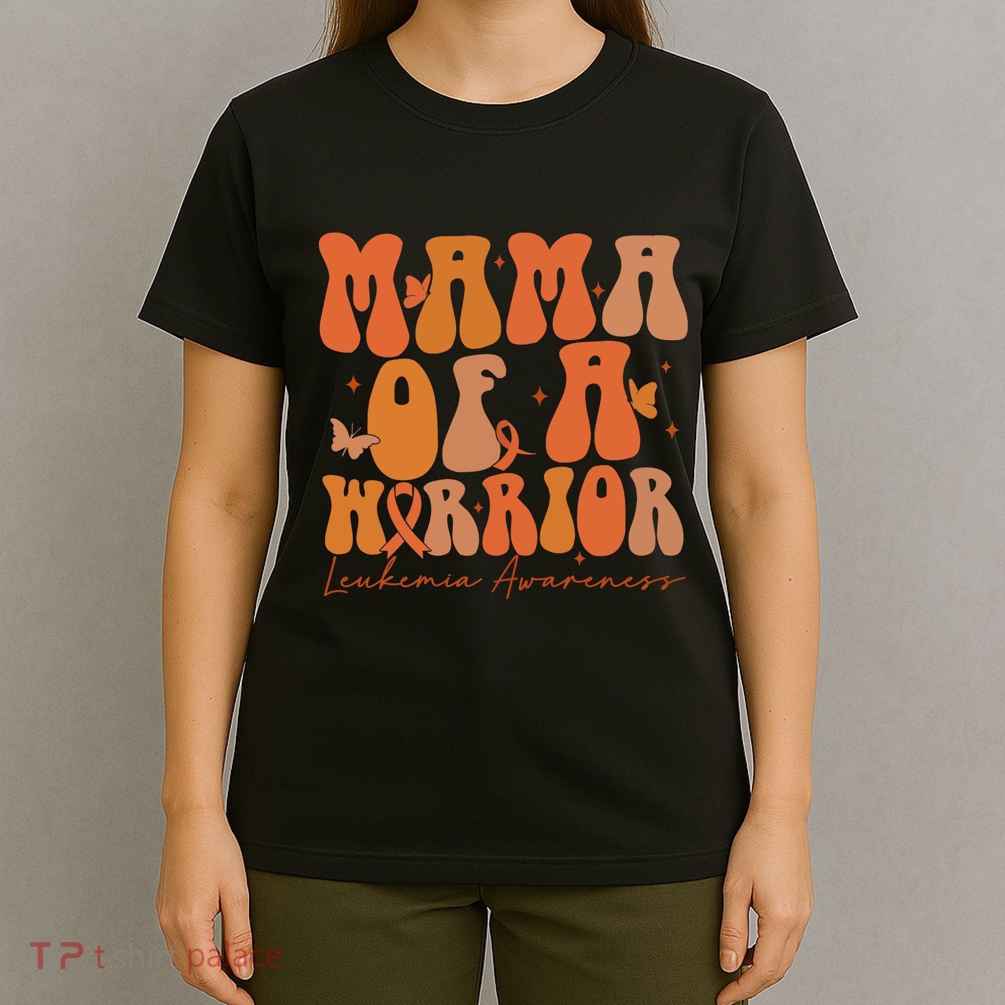 Leukemia Awareness Mama Of A Warrior T-Shirt