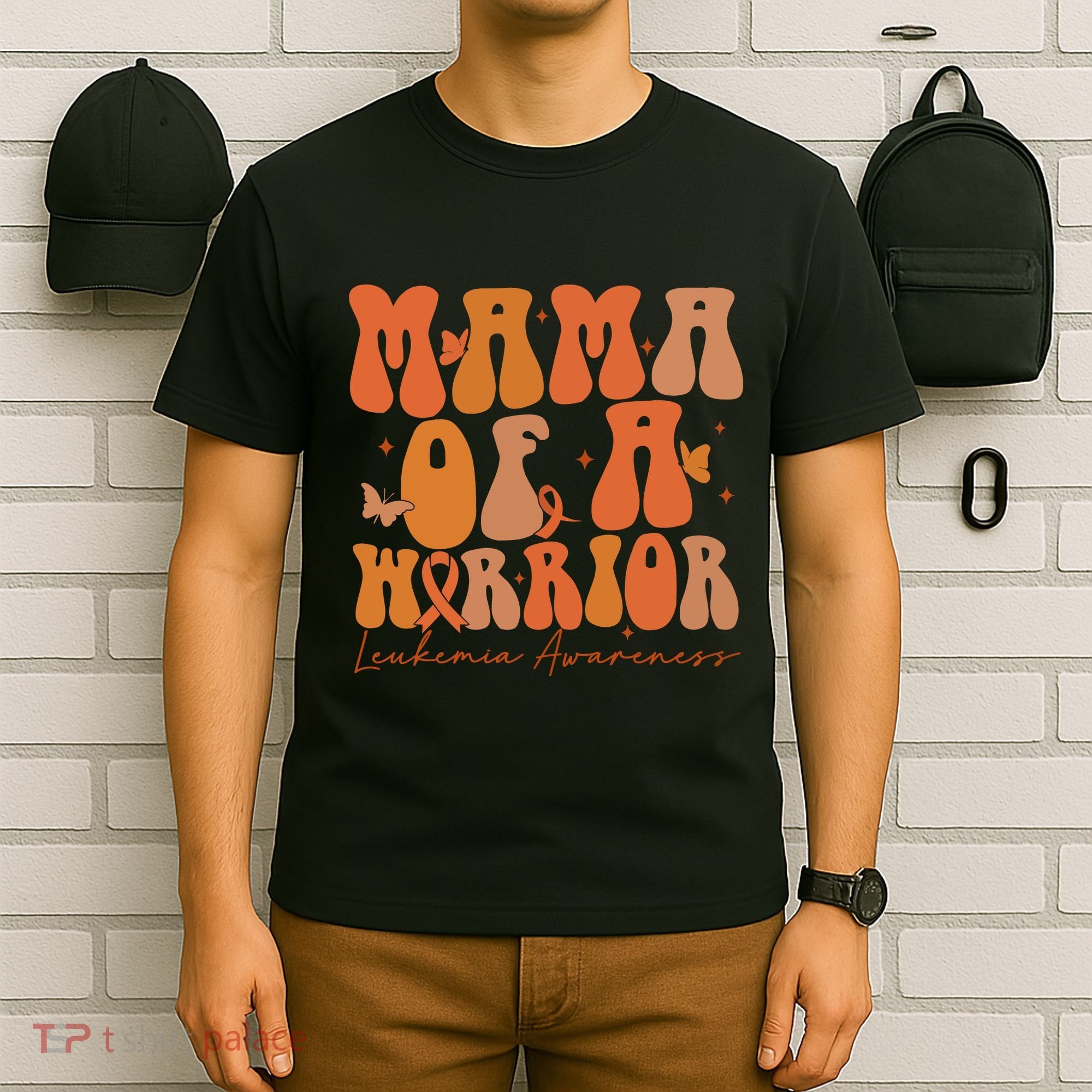 Leukemia Awareness Mama Of A Warrior T-Shirt