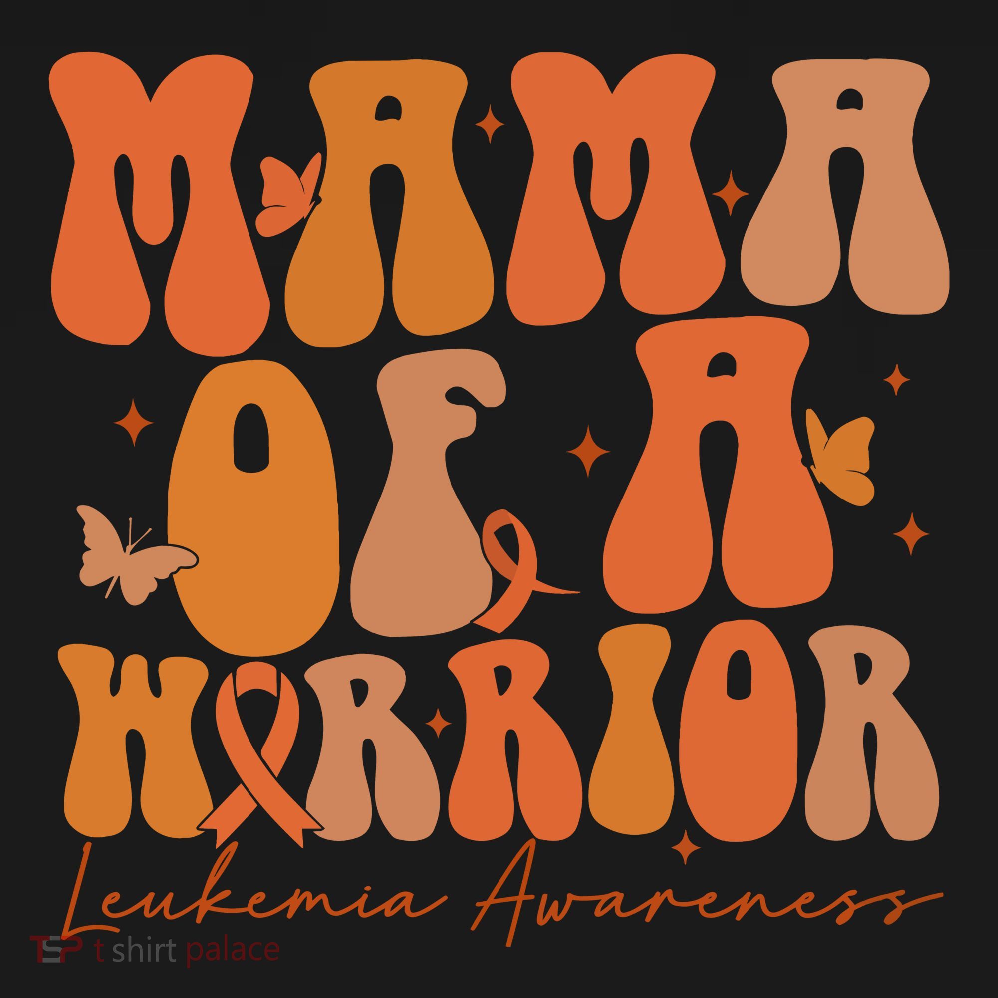 Leukemia Awareness Mama Of A Warrior Button