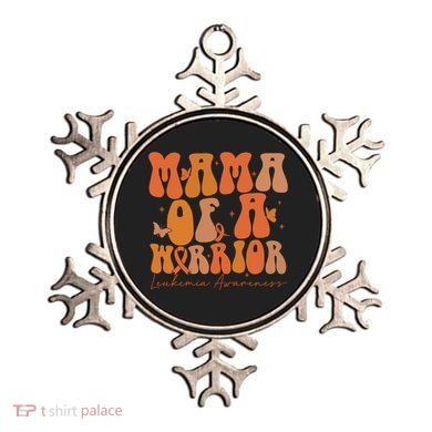 Leukemia Awareness Mama Of A Warrior Ornament