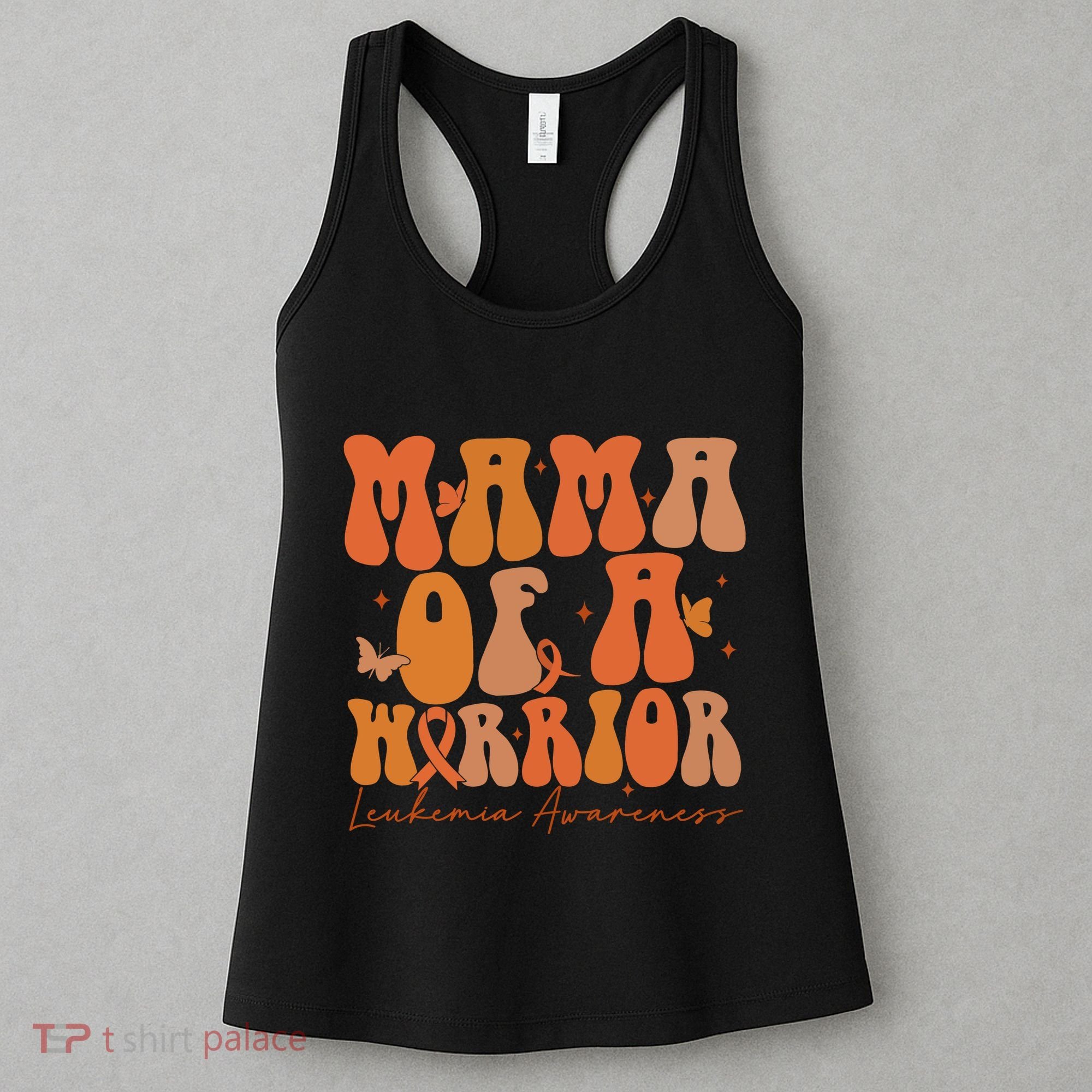 Leukemia Awareness Mama Of A Warrior Women's Tank Top