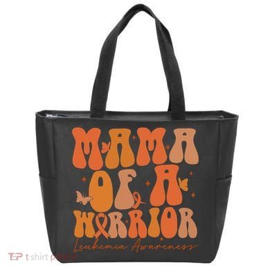 Leukemia Awareness Mama Of A Warrior Tote Bag