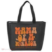 Leukemia Awareness Mama Of A Warrior Tote Bag thumb 0