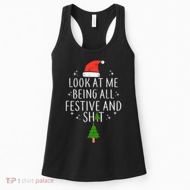 Look At Me Being All Festive Women's Tank Top
